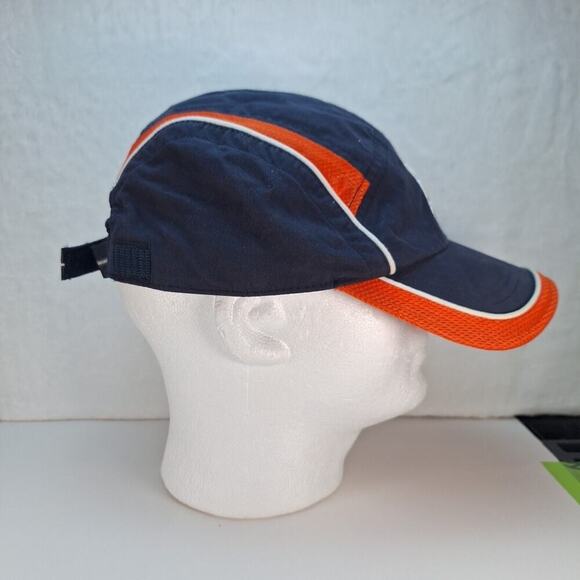 Detroit Tigers New Era Adjustable 5-Panel Hat MLB Cap Blue Orange - Picture 5 of 9